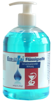 12 x 500 ml. Eco-SEPT Flüssigseife 500 ml mit antibakterieller Wirkung