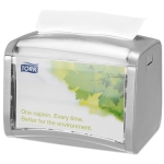 8000 Stck. Tork 15850 Xpressnap® Extra Soft Weiße Spenderserviette / N4 / N12 / Just One