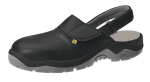 ESD-Sicherheitsschuhe anatom Clog schwarz ESD Gr. 36-52